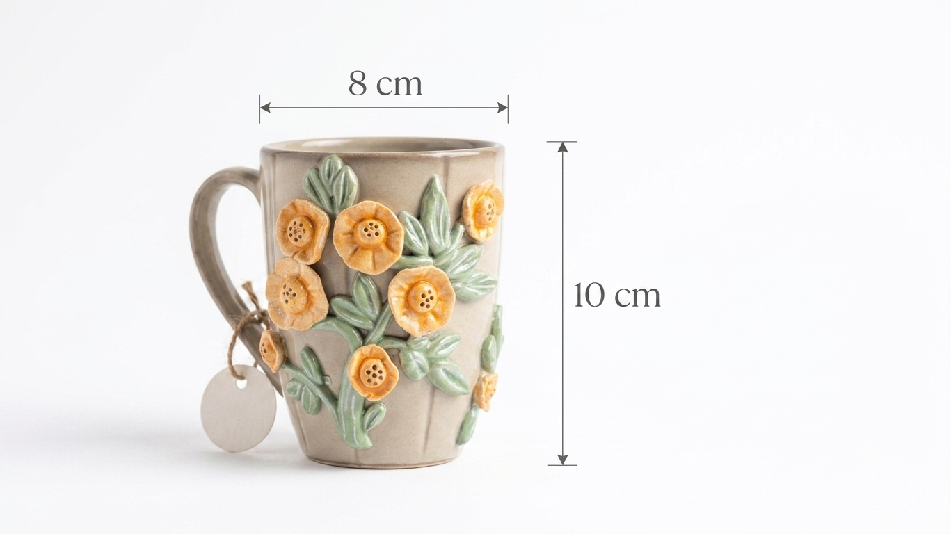 Mitti & Mogra – Floral Mug Set
