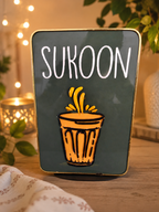 Chai & Sukoon -3D Wall Art