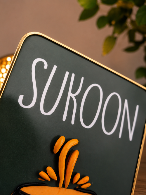 Chai & Sukoon -3D Wall Art