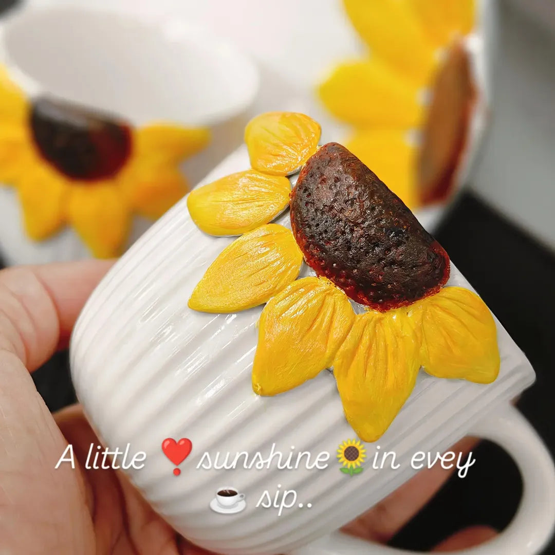 DIY pottery mug