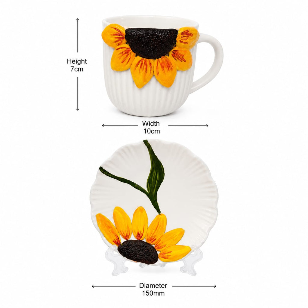 DIY pottery mug