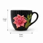 Twilight Bloom – Ceramic Mug Set