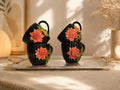 Twilight Bloom – Ceramic Mug Set