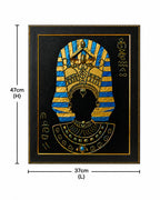 Pharaoh's Legacy – Handcrafted Egyptian Wall Art