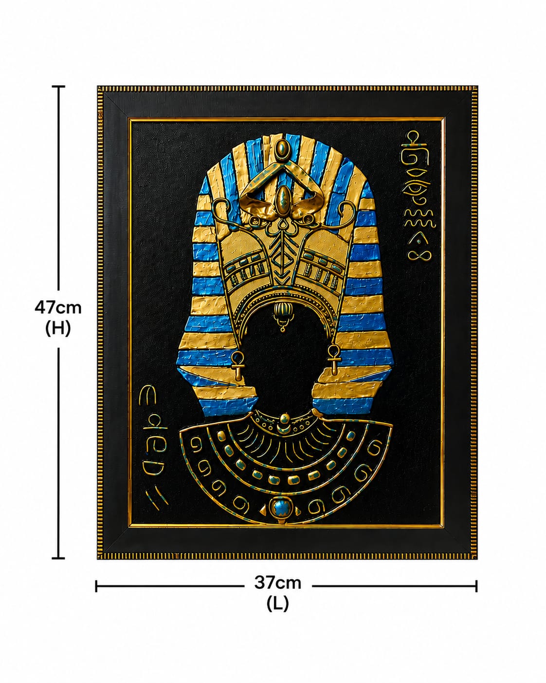 Pharaoh's Legacy – Handcrafted Egyptian Wall Art