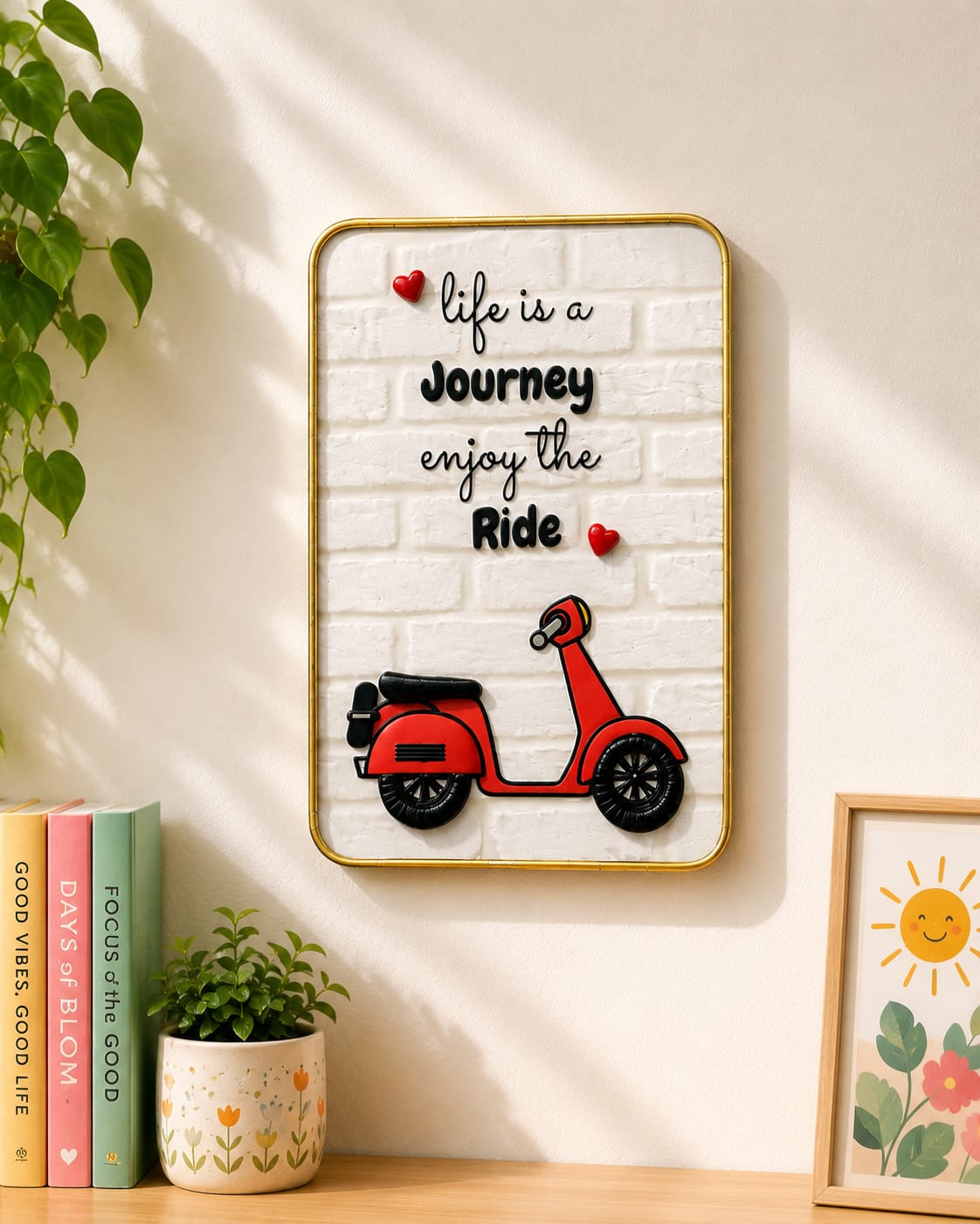 Kahaani on Wheels – 3D Wall Art