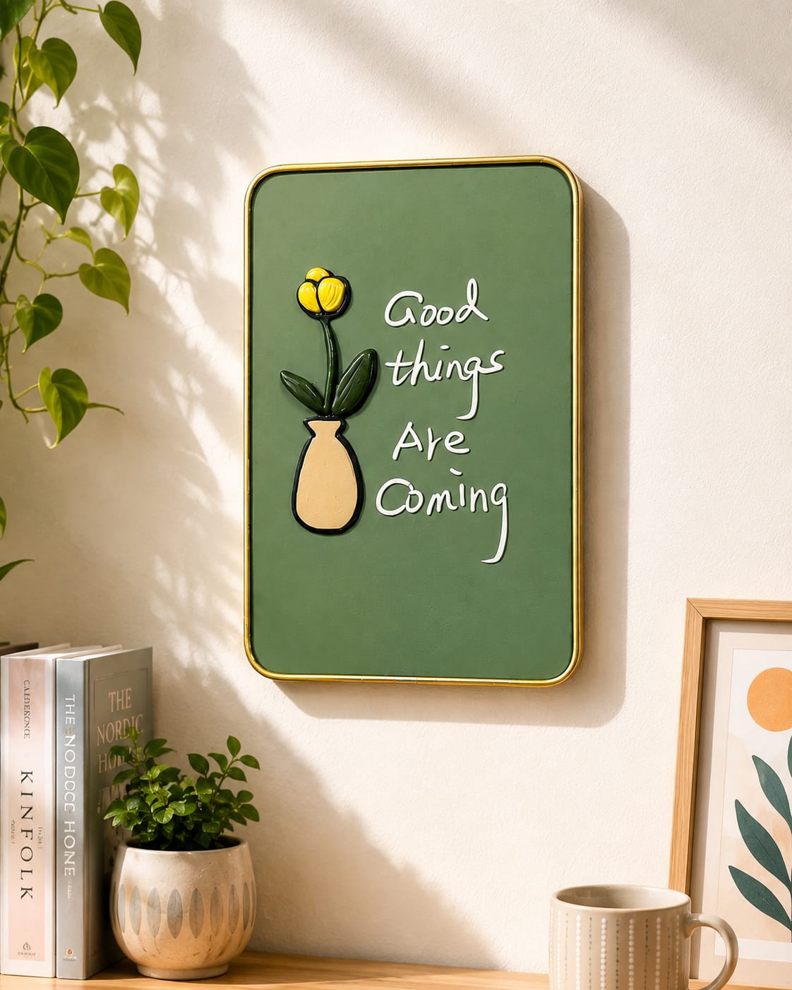 Blooming Soon- 3D Wall Art