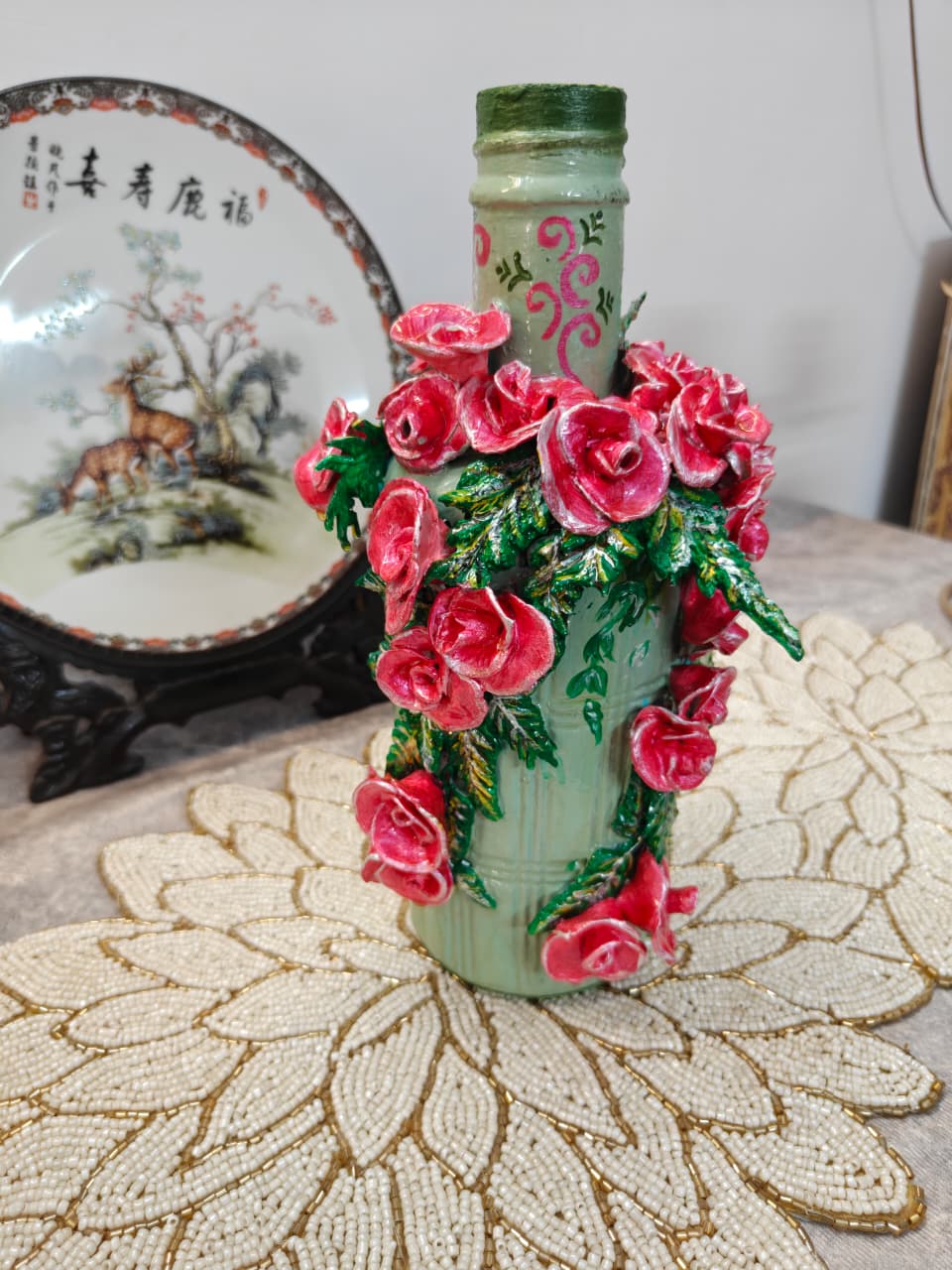 Rose Garden Heirloom Vase