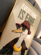 No Big Duck– 3D Statement Décor