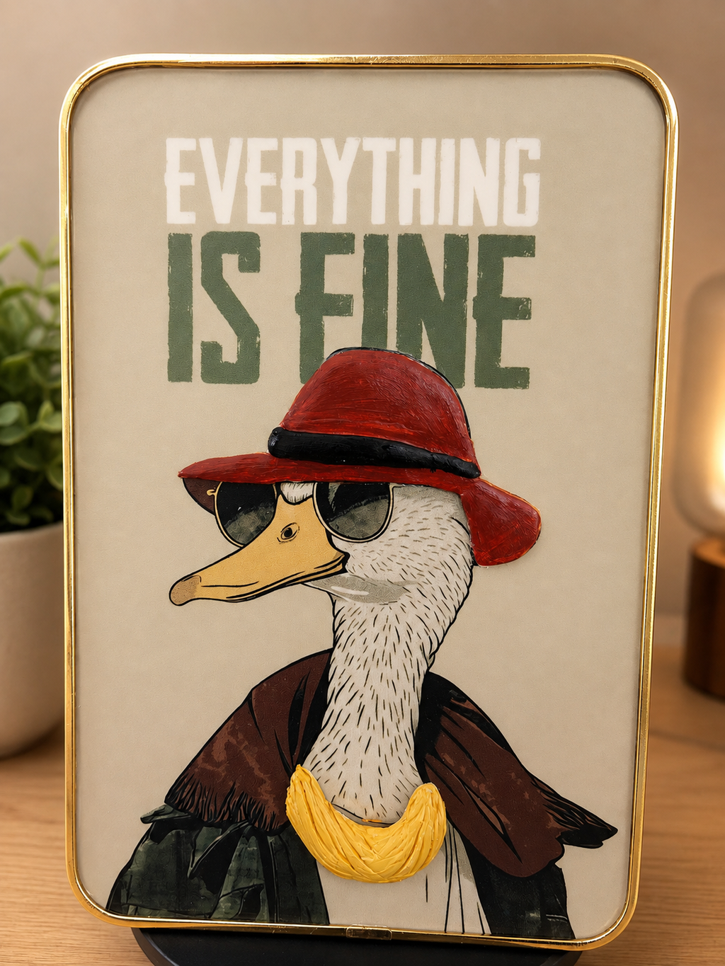 No Big Duck– 3D Statement Décor