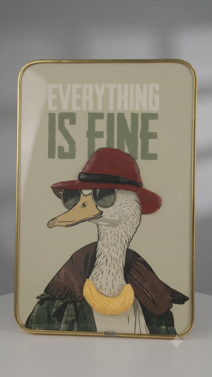 No Big Duck– 3D Statement Décor