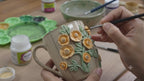 Mitti & Mogra – Floral Mug Set
